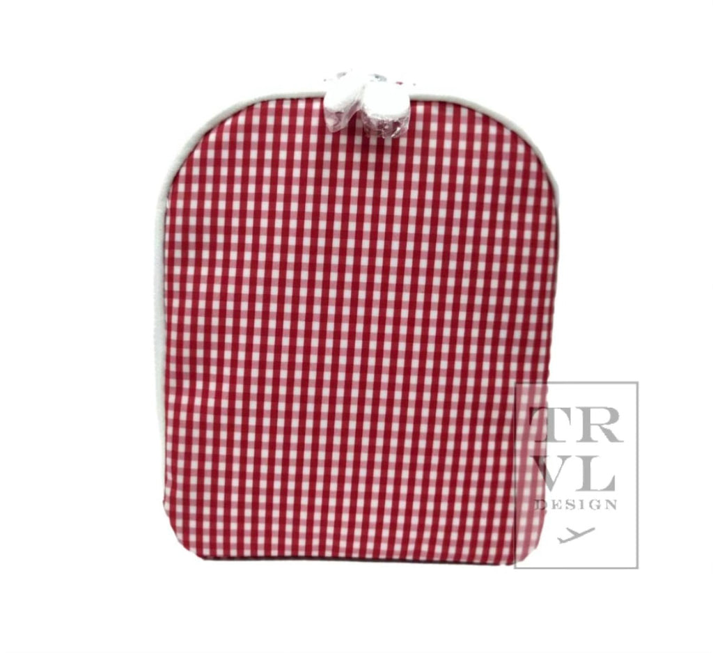 Gingham Red Lunch Bag