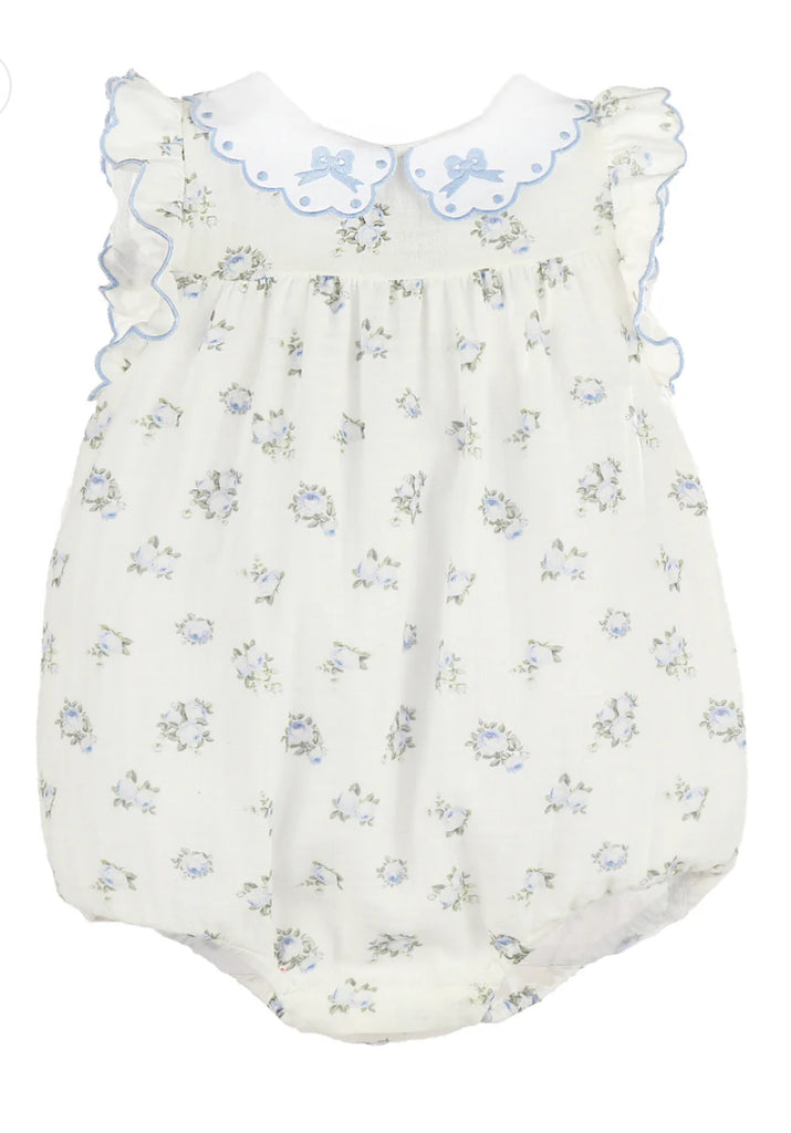 Baby Girl The Classic’s Print Bleu Rose Bubble