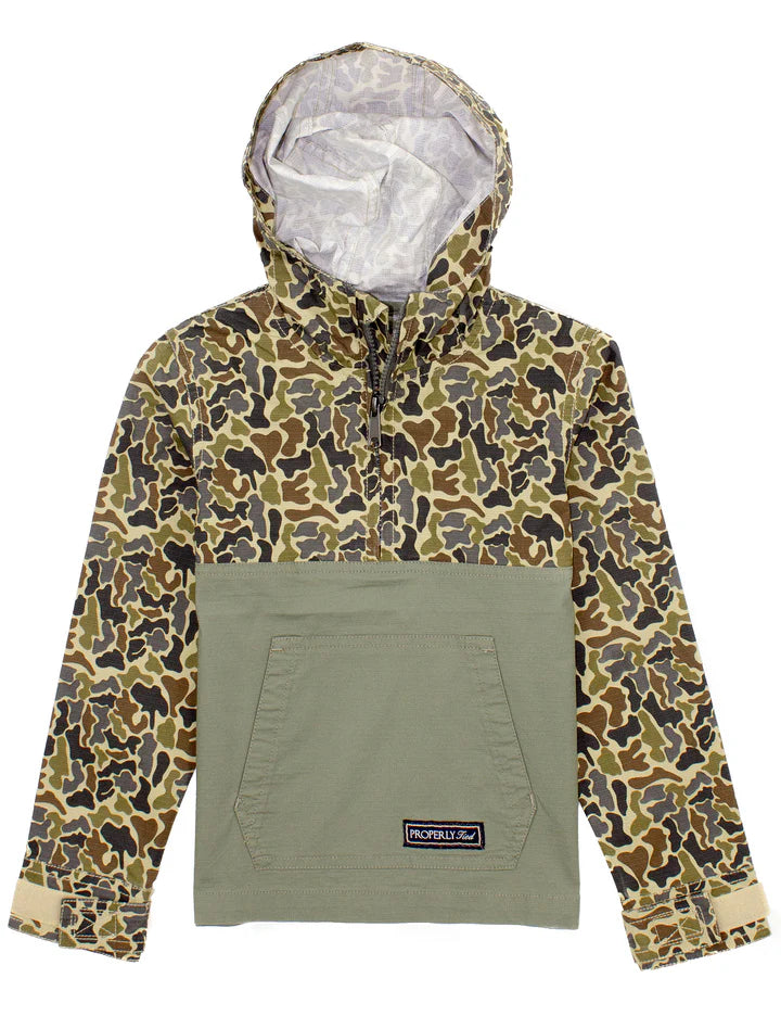 YOUTH Ridge Anorak Vintage Camo