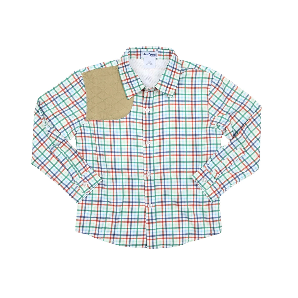 YOUTH Fall Plaid Long Sleeve Shirt