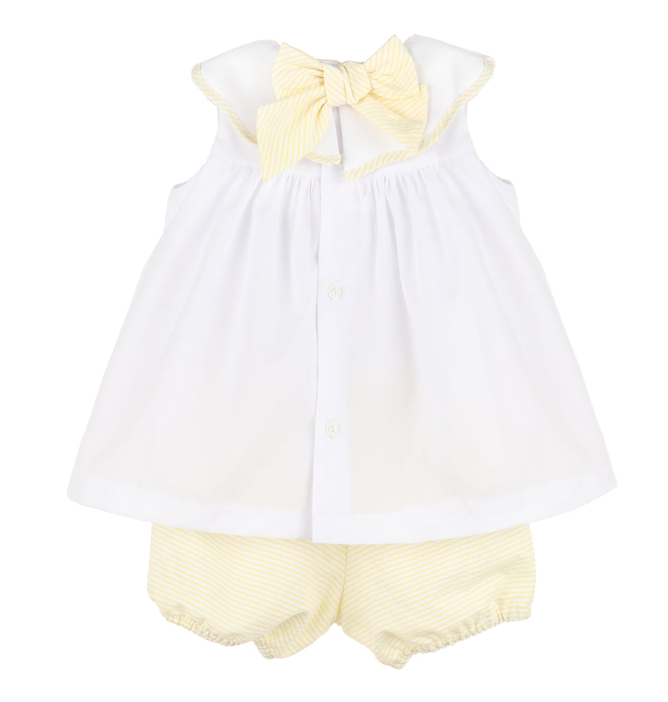 Baby Girl Sugarbaker Yellow Baby Float Dress
