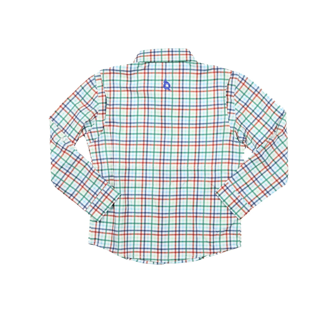 YOUTH Fall Plaid Long Sleeve Shirt