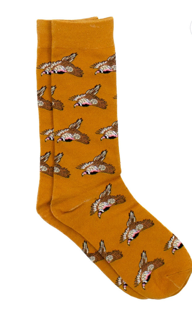 YOUTH Flying Pheasant Socks (7-9Y)