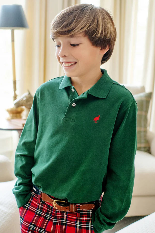 Grier Green LS Prim & Proper Polo