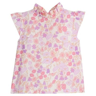 TWEEN Tinsley Top Lisle Lavender Floral