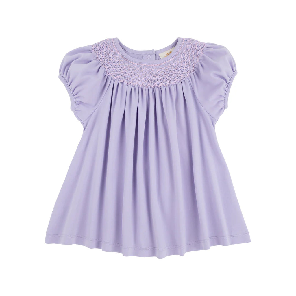 Puff Sleeve Bettye Sue Smocked Top Lauderdale Lavender