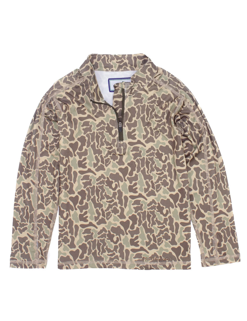 YOUTH Finn Pullover Vintage Camo