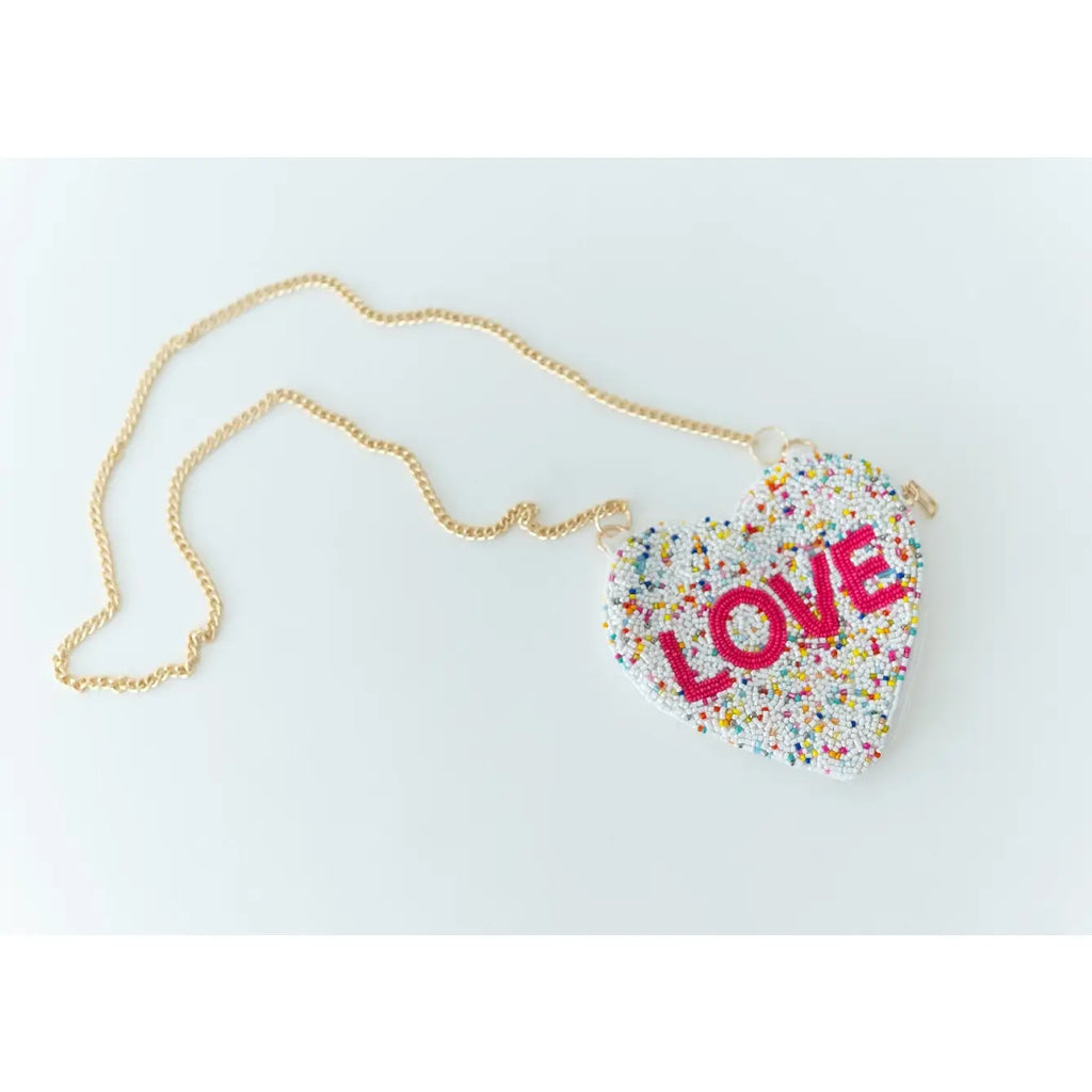 TWEEN Beaded Purse - Sprinkled With Love
