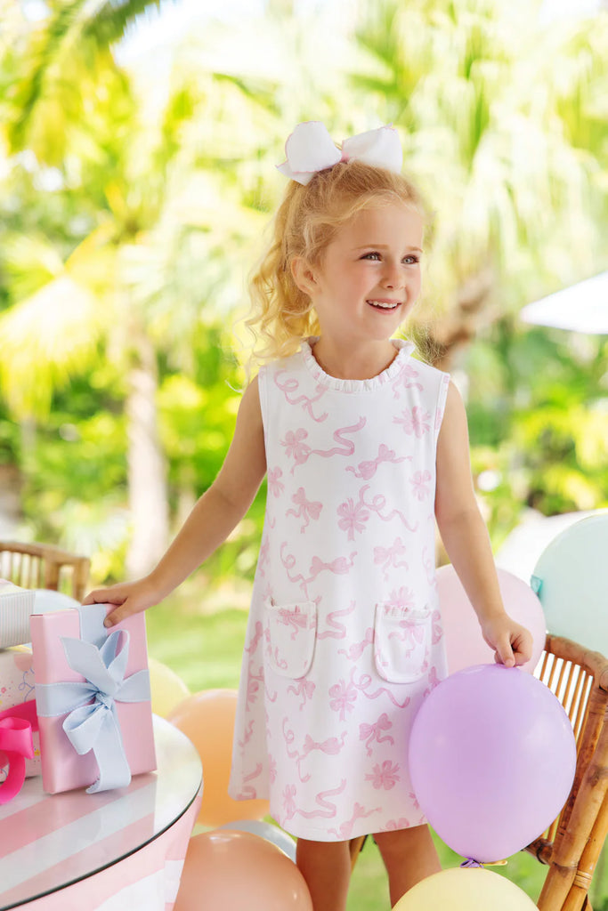 Lizzies Luxe Leisure Dress-Ruffle
Never Too Many Bows