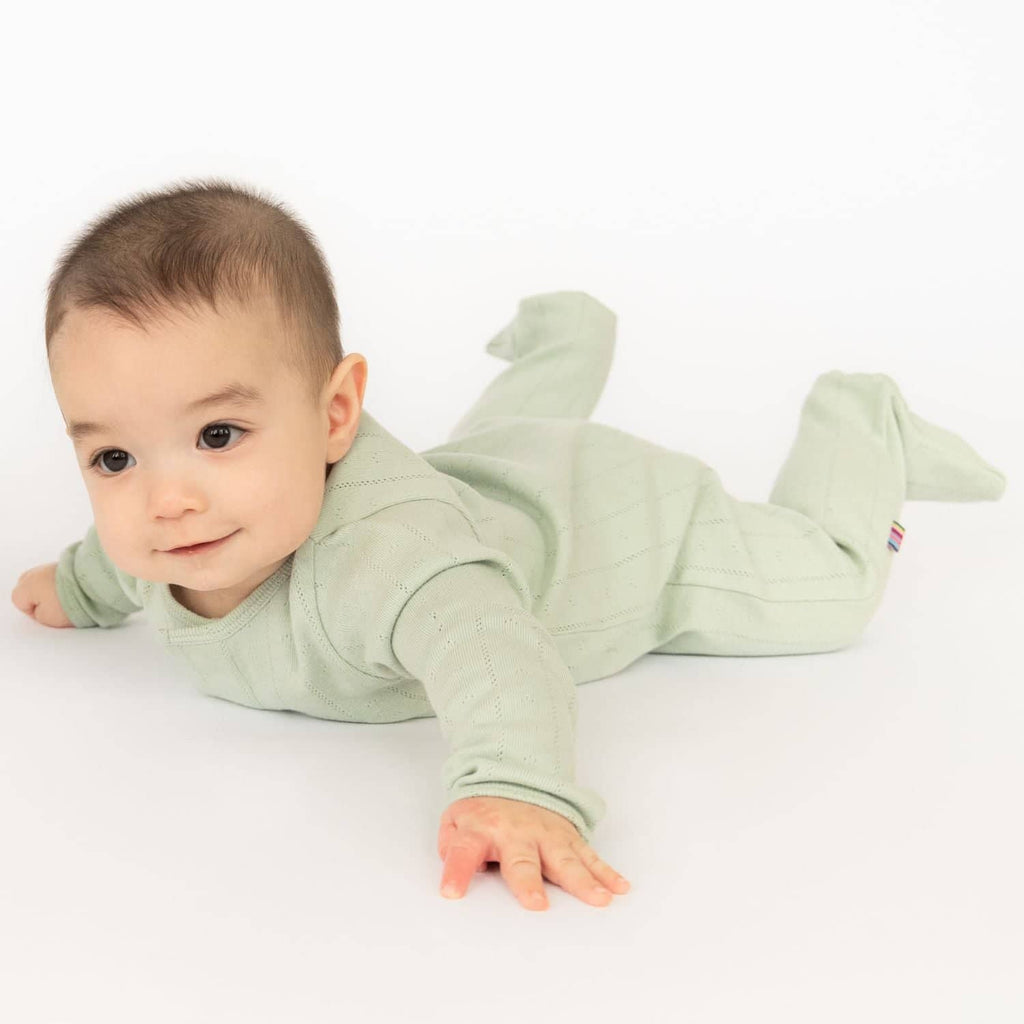Baby Love Lines Seagrass Footie