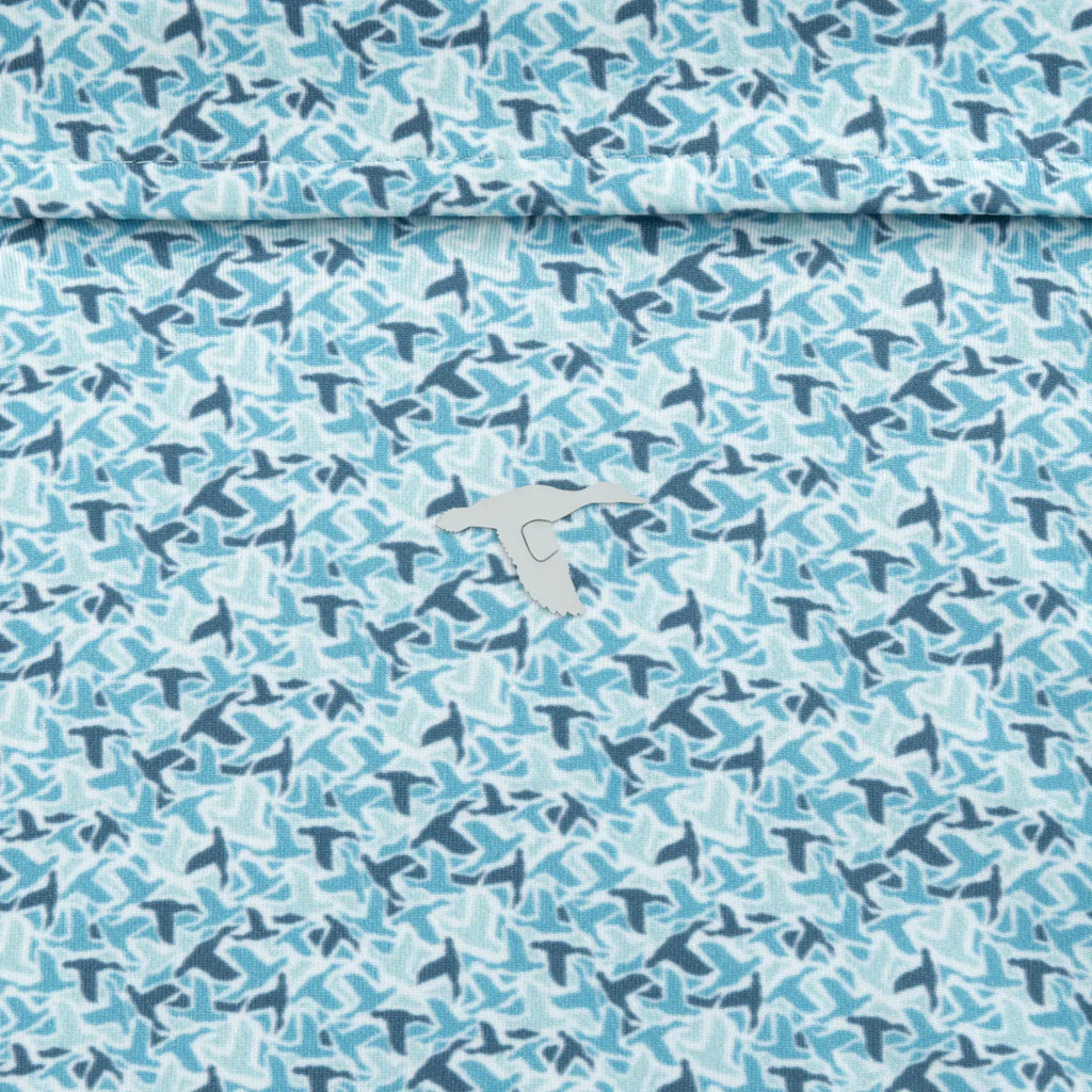 Blue Duck Camo Printed Performance Polo