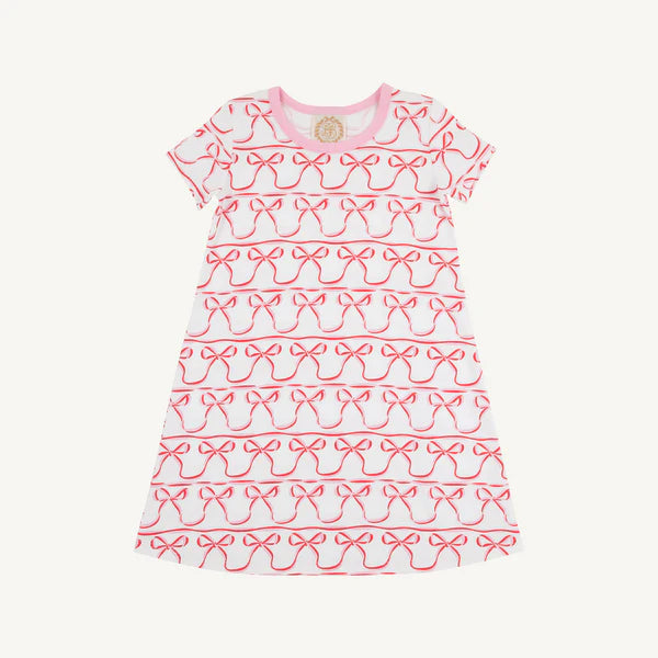 Toddler Girl Birdies Bows/Pier Party Pink Polly Play Dress