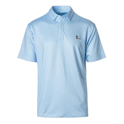 YOUTH Roost Mallard Polo - Blue/White