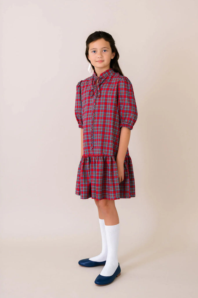 TWEEN Sophia Dress-Hawthorn Plaid