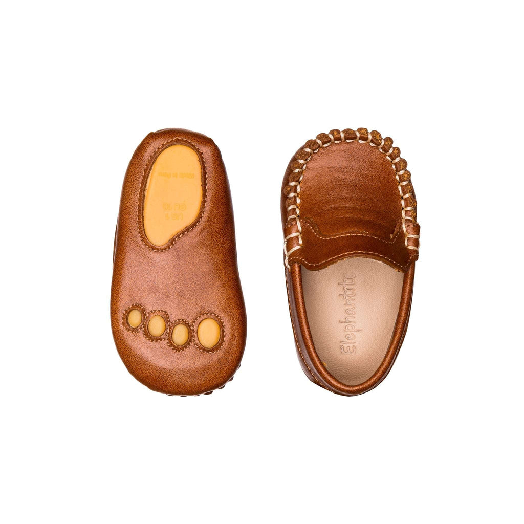 Baby Boy Moccasin-Natural