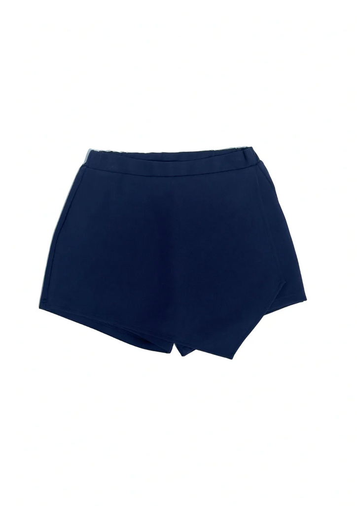 TWEEN Alden Navy Skort