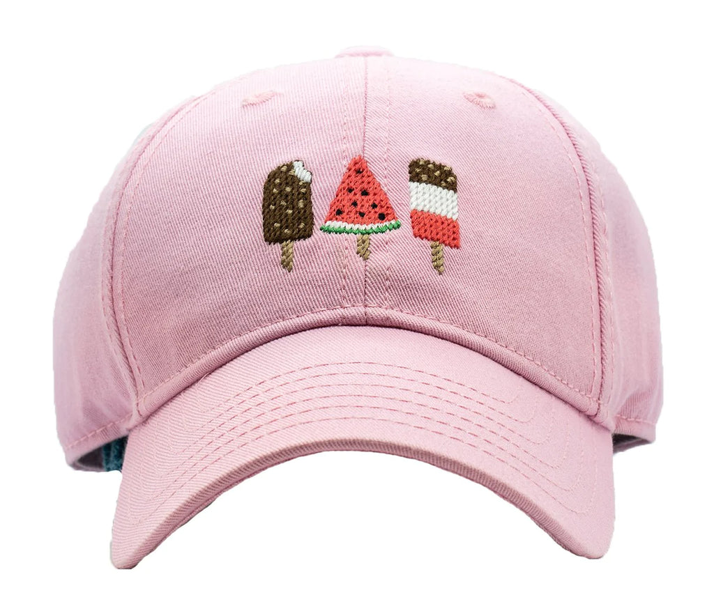 Kids Ice Cream Pops On Light Pink Hat