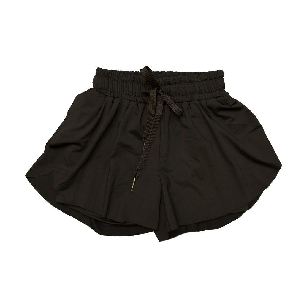 TWEEN Black Butterfly Shorts