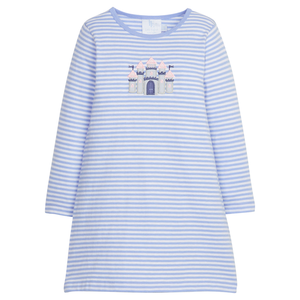 Castle Appliqué T-Shirt Dress