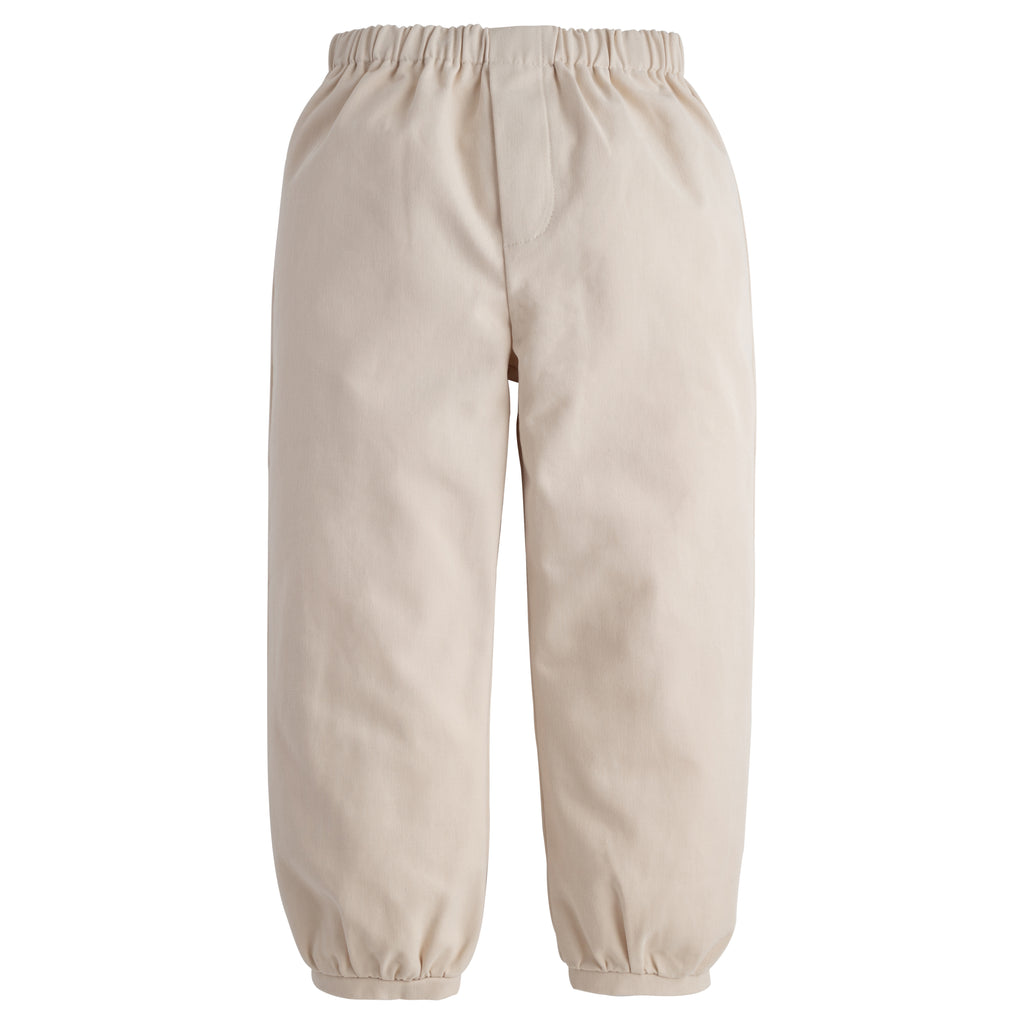 Baby Boy Pebble Twill Banded Pant