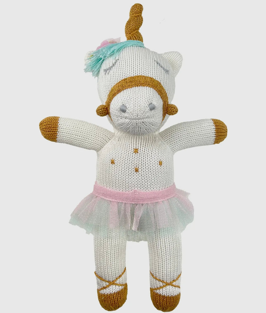 Rainbow Pop The Unicorn Knit Doll