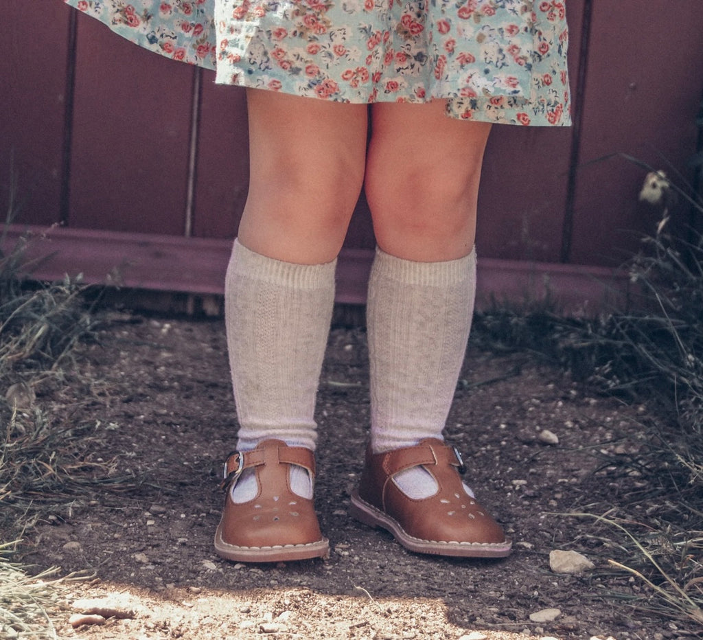 Joy Vintage Inspired T-Strap Mustard Mary Jane Shoes