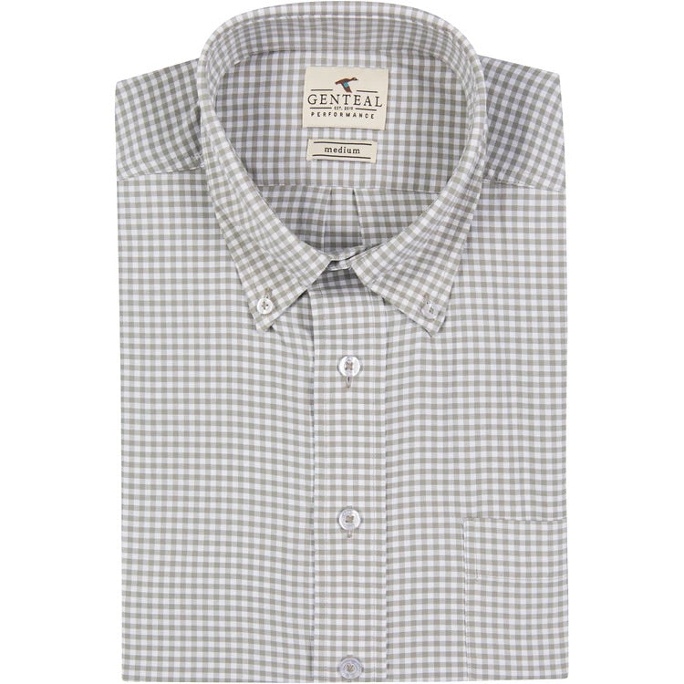 Dune SofTouch Woven Gingham Button Down