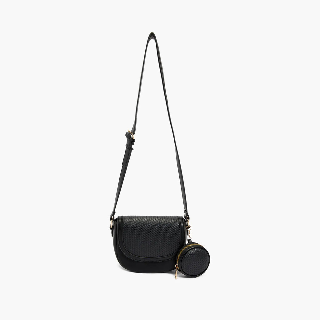 Megan Woven Saddle Crossbody Lily s Southern Boutique