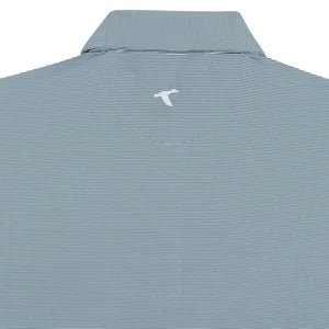 Pine Pinstripe Performance Polo