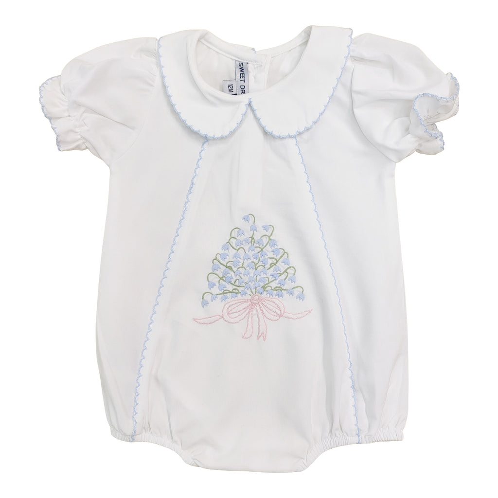 Embroidered Lily Of The Vally Bubble