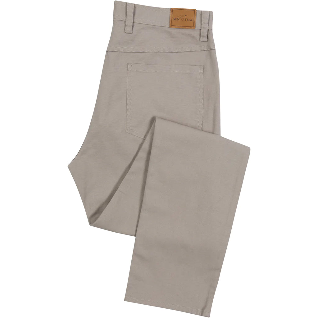 Slate Flex Canvas 5-Pocket Pant