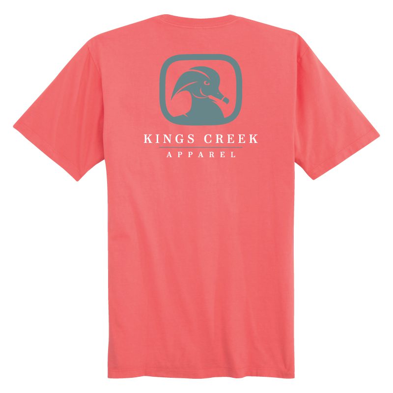 King’s Creek Coral Logo Tee