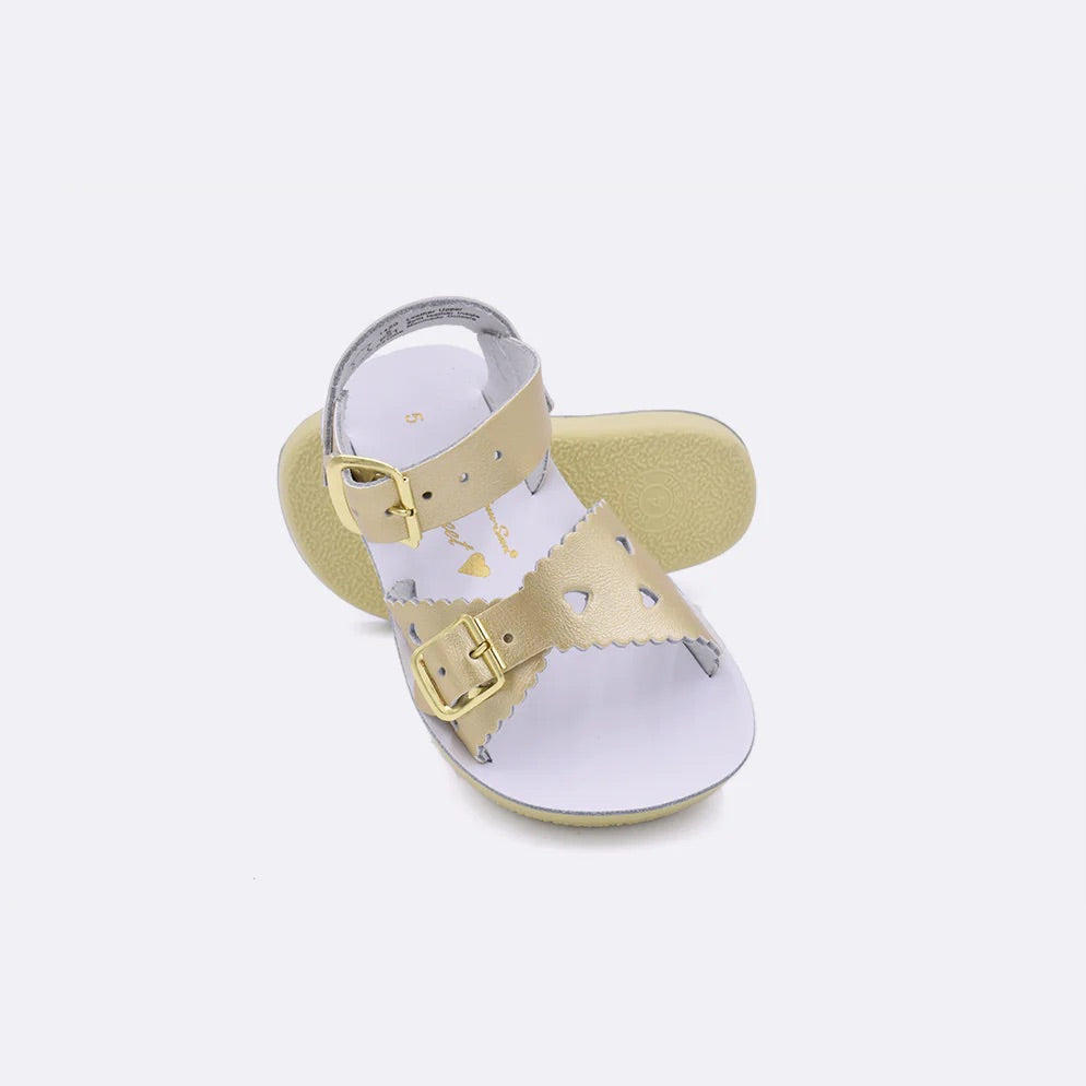 Sweetheart Sandals-Gold