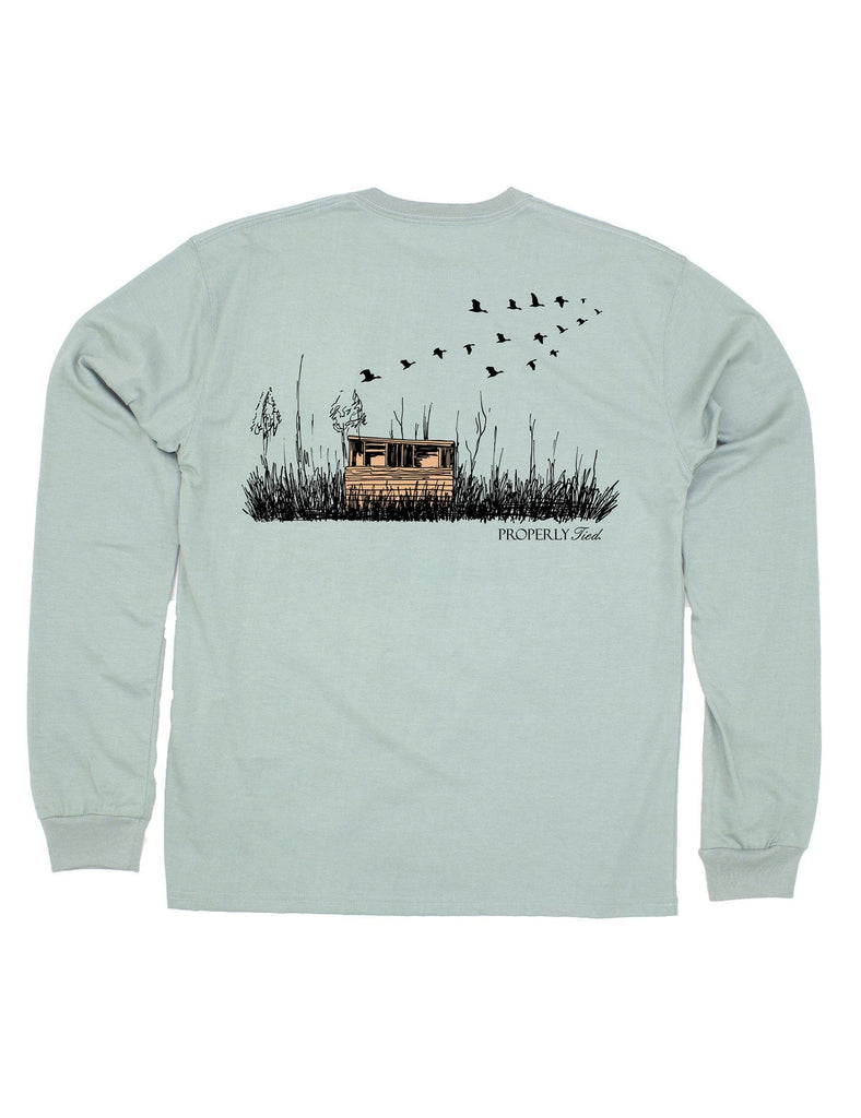 Properly Tied Duck Blind LS Tee