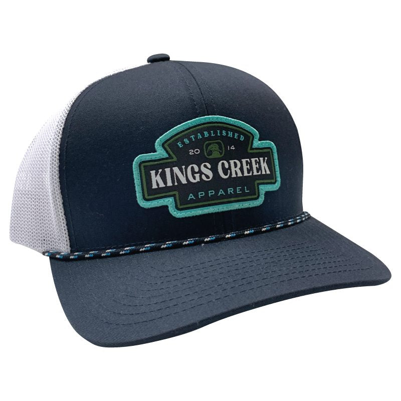 Navy Marquee Patch Hat