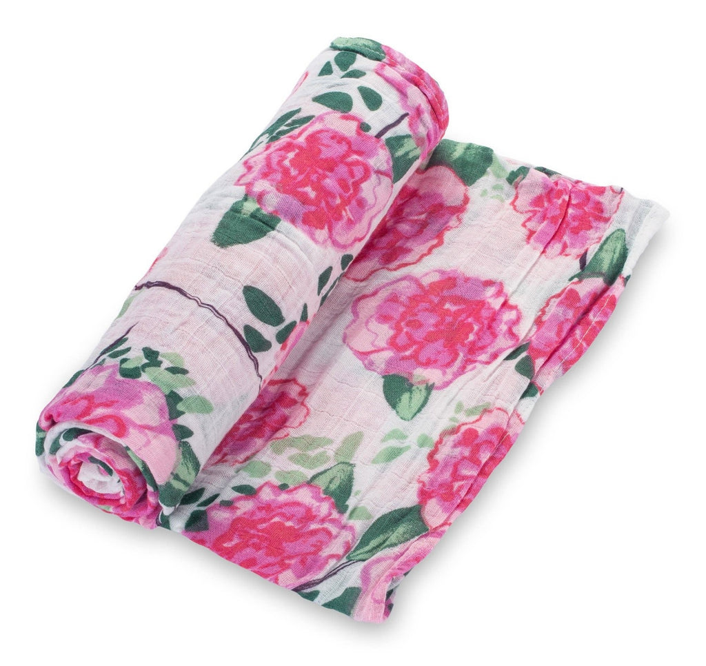 Live Life In Full Bloom Baby Swaddle Blanket