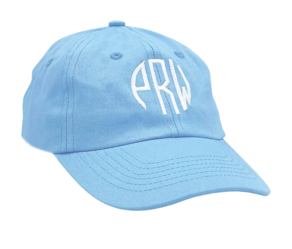 Customizable Baseball Hat In Birdie Blue