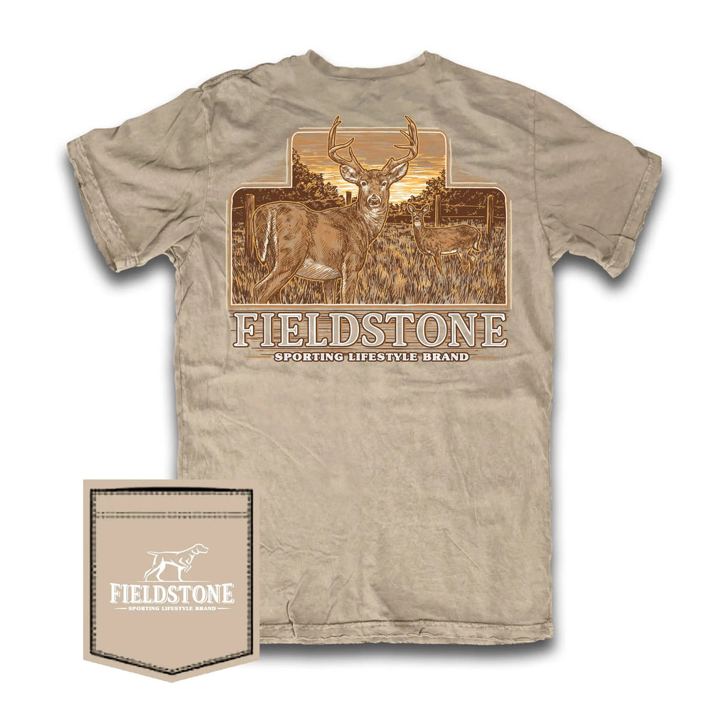 Fieldstone Deer Field Sandstone Tee