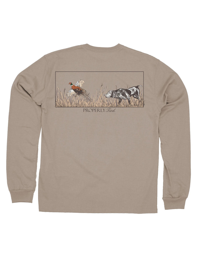 Properly Tied On The Hunt LS Tee