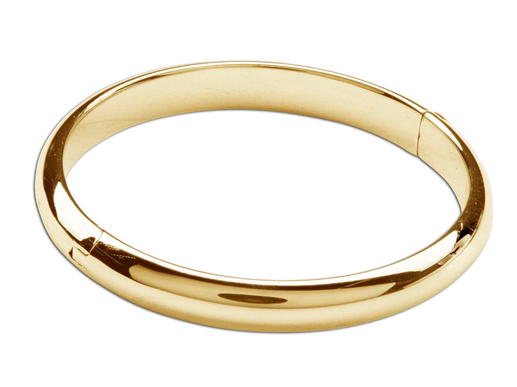 14K Gold Plated Baby Classic Bangle