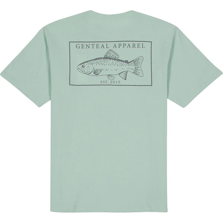 Box Trout Cotton Design T-Shirt