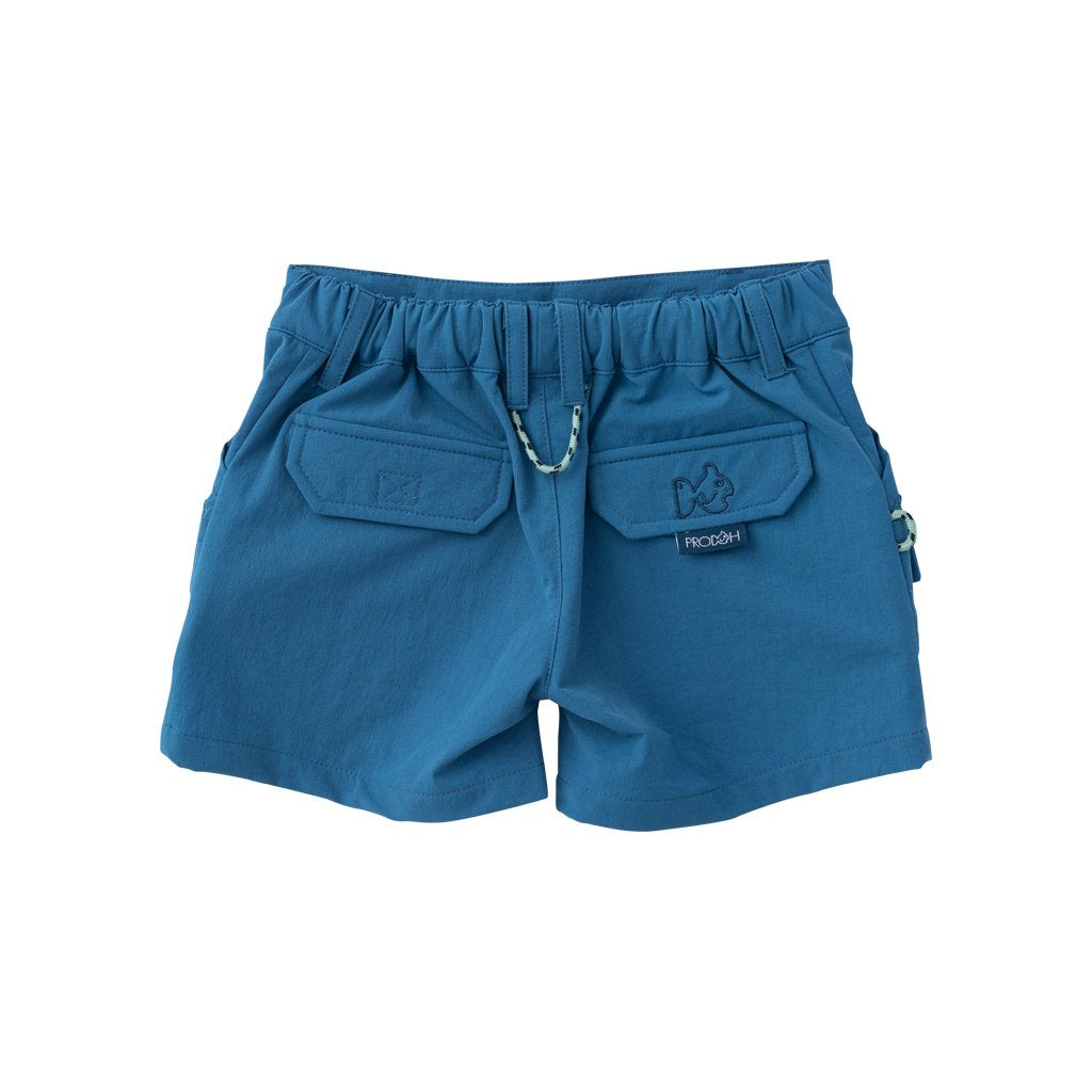 YOUTH Inshore Performance Shorts in Blue Tincture