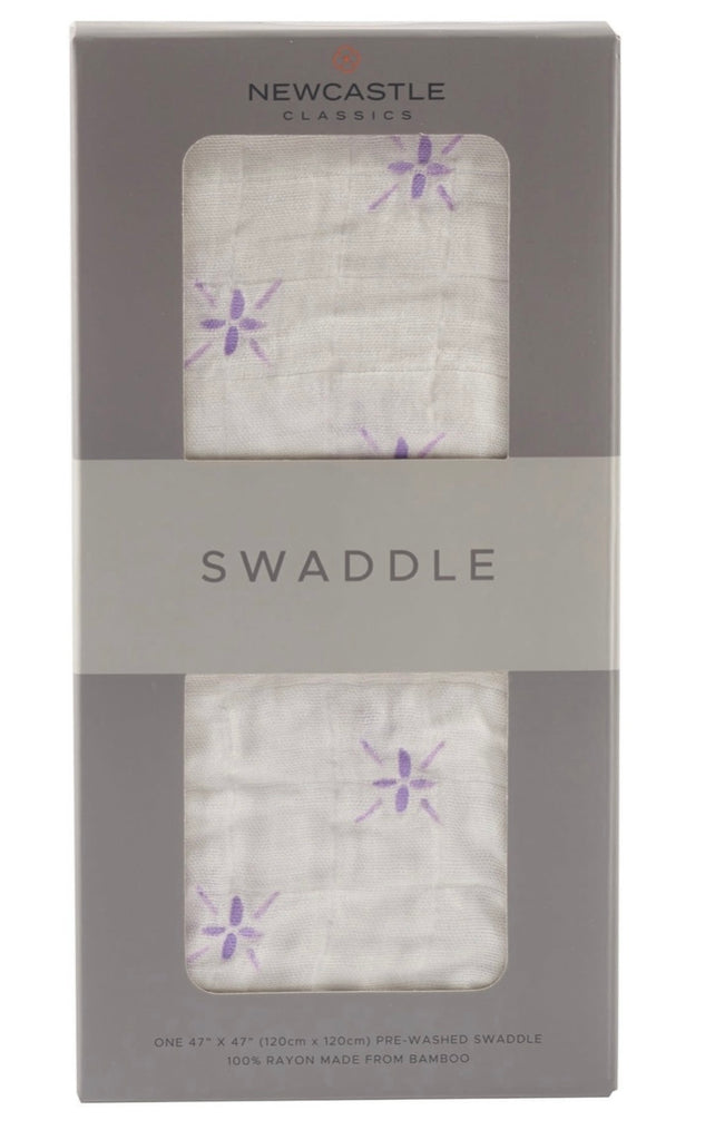 Watercolor Star Swaddle