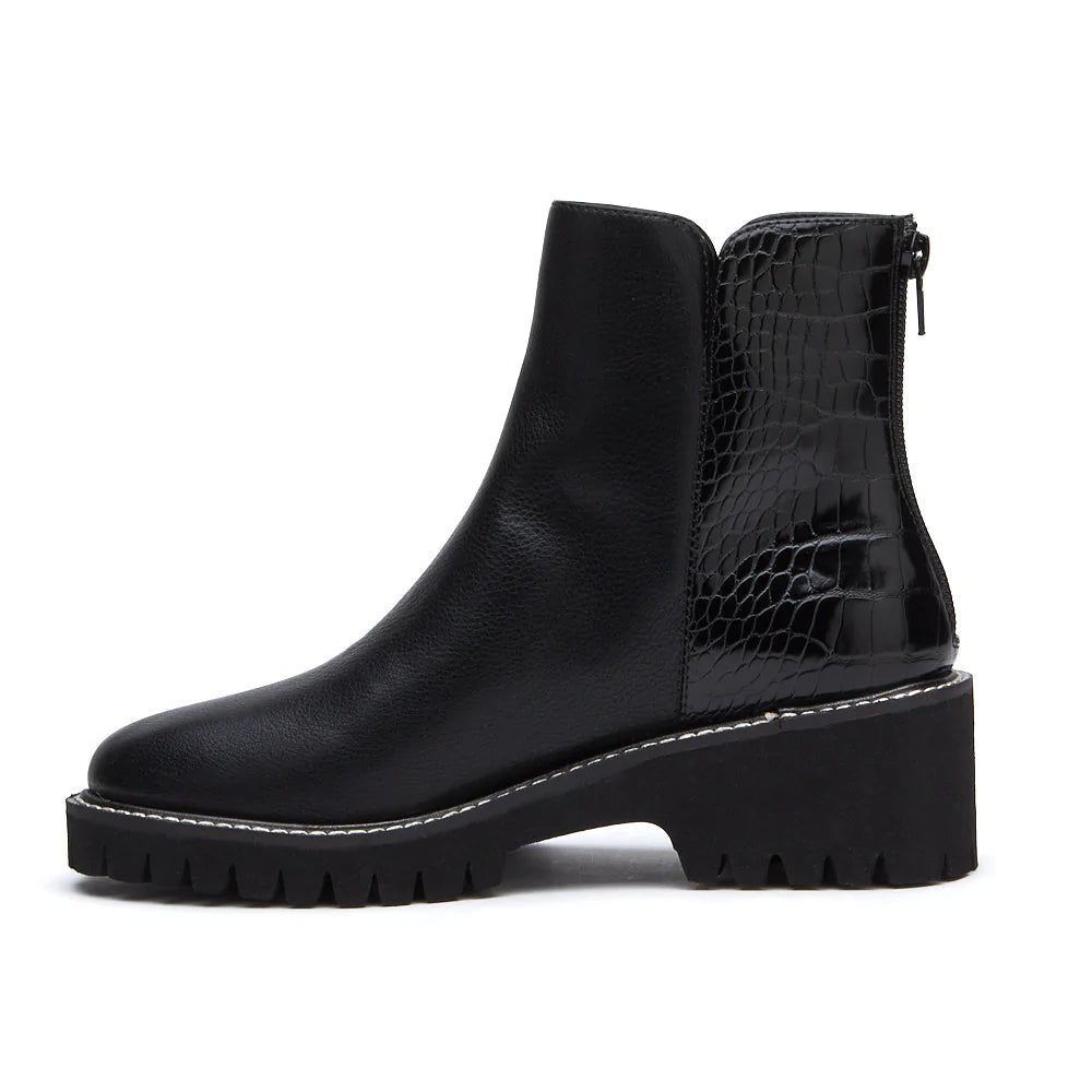 Flo Ankle Black Boot